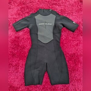 Body Glove Black Short Sleeve Wetsuit with Back Zipper